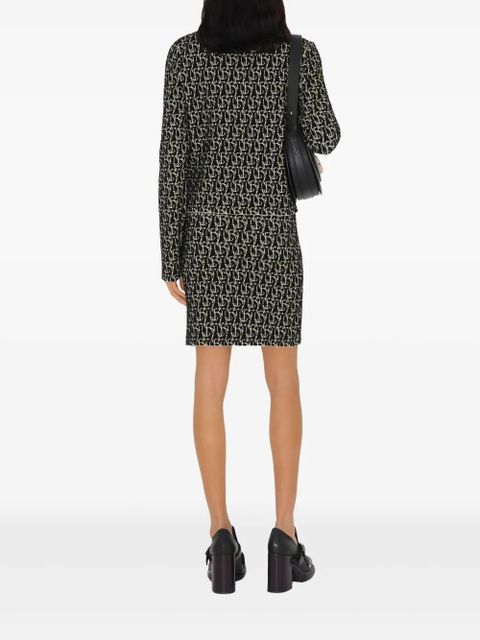 Burberry B charm cardigan - Black