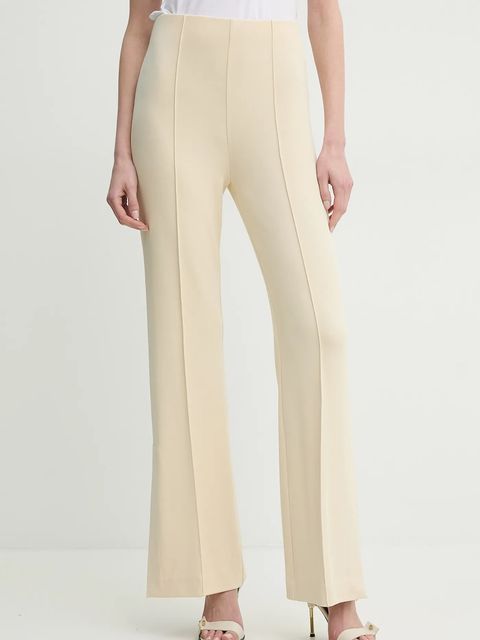 Day Birger et Mikkelsen spodnie Wagner damskie kolor beżowy dzwony high waist DAY65243772 - zdjęcie produktu nr 1