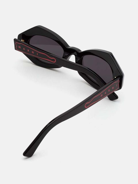 Marni okulary przeciwsłoneczne Unlahand kolor czarny EYMRN00064 001 N9L