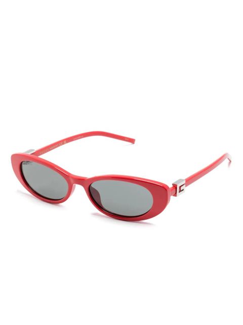 Gucci Eyewear cat-eye sunglasses - Red - zdjęcie produktu nr 2