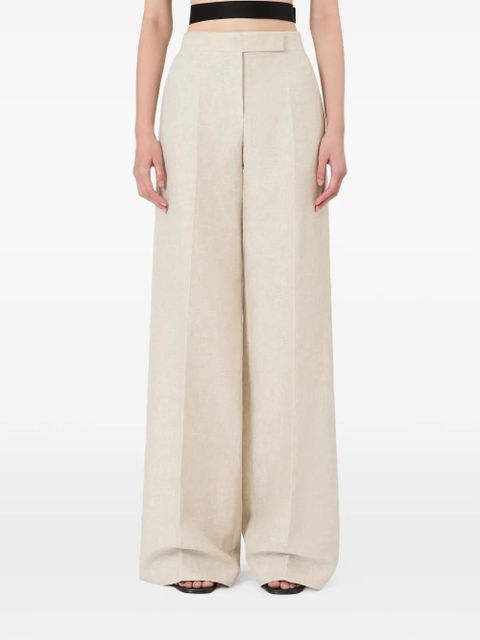 Max Mara wide-leg trousers - Neutrals - zdjęcie produktu nr 2