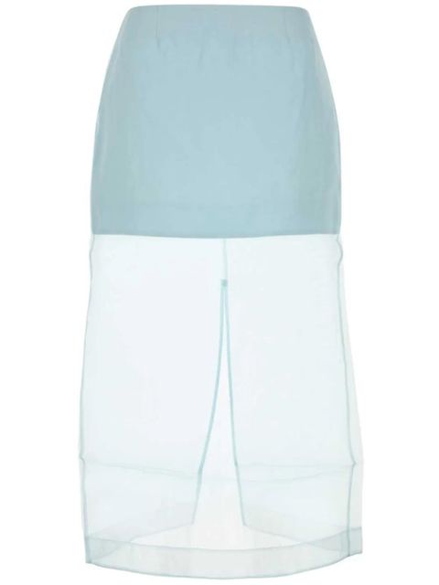 ZIMMERMANN Crush skirt - Blue - zdjęcie produktu nr 1