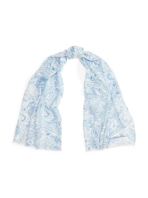 Lauren Ralph Lauren szalik damski bawełniany - zdjęcie produktu nr 1