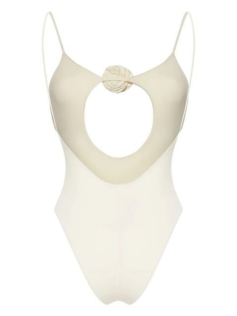 La Reveche Nadir cut-out detailed swimsuit - White - zdjęcie produktu nr 2
