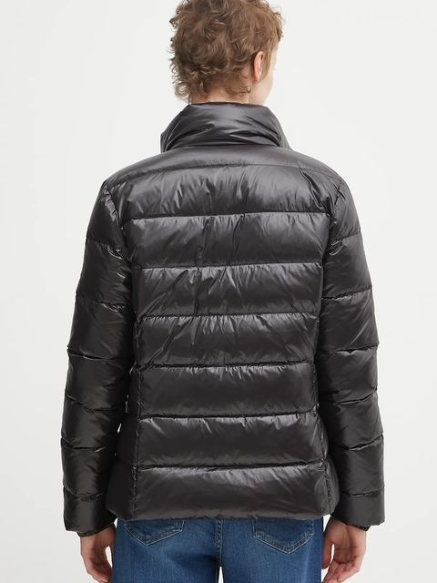 Tommy Jeans kurtka puchowa kolor czarny zimowa DW0DW21618