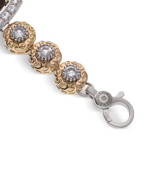 Dolce & Gabbana 18K gold Eleganza garnet and sapphire necklace - Red - zdjęcie produktu nr 2