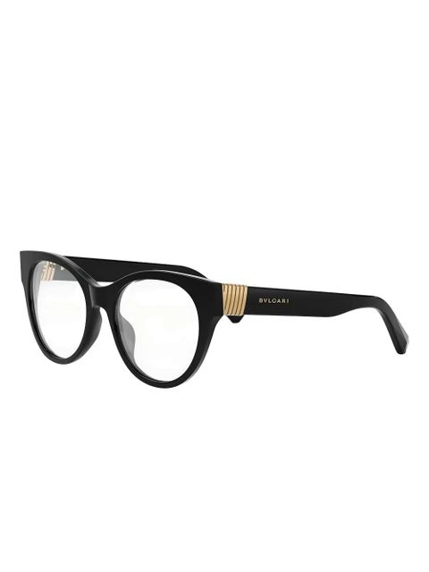 Bvlgari cat-eye glasses - Black