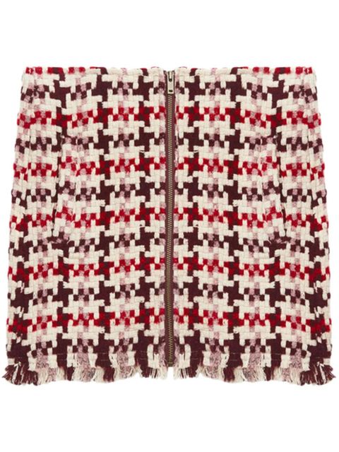 MARANT ÉTOILE Akima miniskirt - Red - zdjęcie produktu nr 1