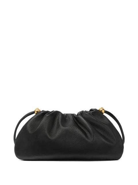 Versace small Tag drawstring clutch bag - Black