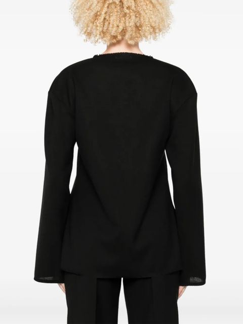 The Row Cattaleya blouse - Black