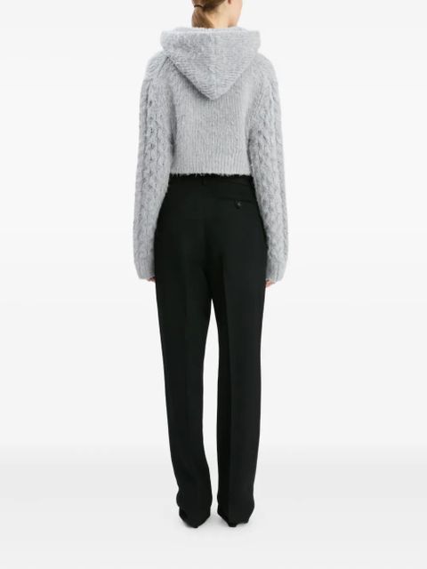Victoria Beckham cable-knit sweater - Grey - zdjęcie produktu nr 2