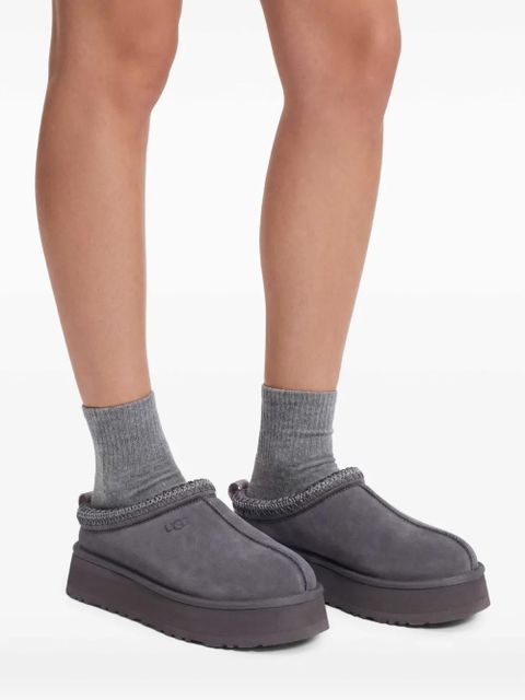 UGG Tazz II braided platform mules - Grey