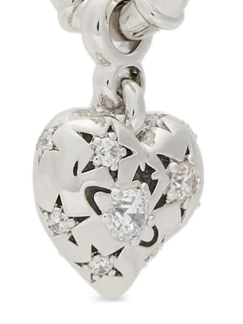 Vivienne Westwood Lee heart-embellished earrings - Silver - zdjęcie produktu nr 2
