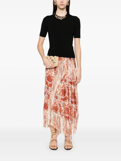 Rabanne chain link-detail top - Black - zdjęcie produktu nr 2