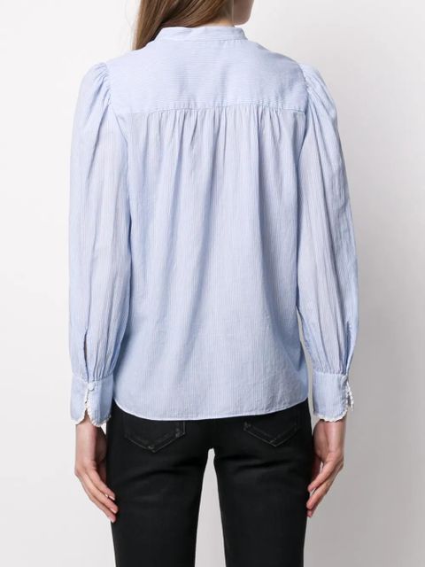 Zadig&Voltaire Temple striped shirt - Blue