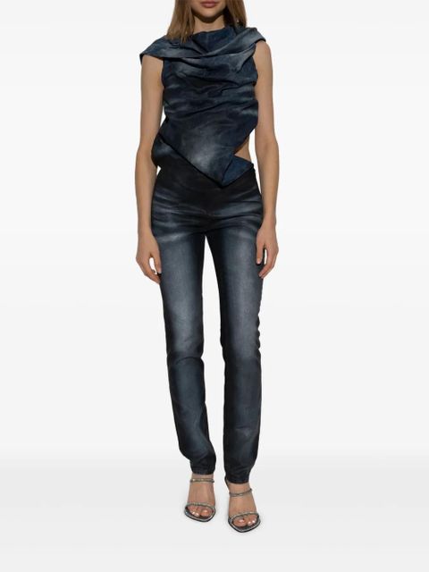 Diesel asymmetric-design jumpsuit - Blue - zdjęcie produktu nr 2