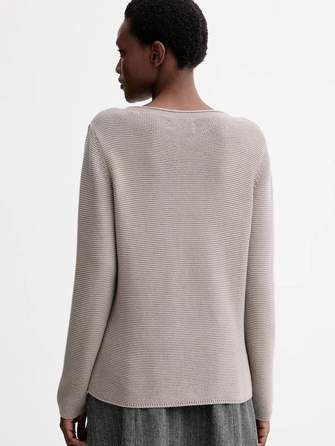 Marc O'Polo sweter bawełniany damski kolor beżowy 511605960113 - zdjęcie produktu nr 2