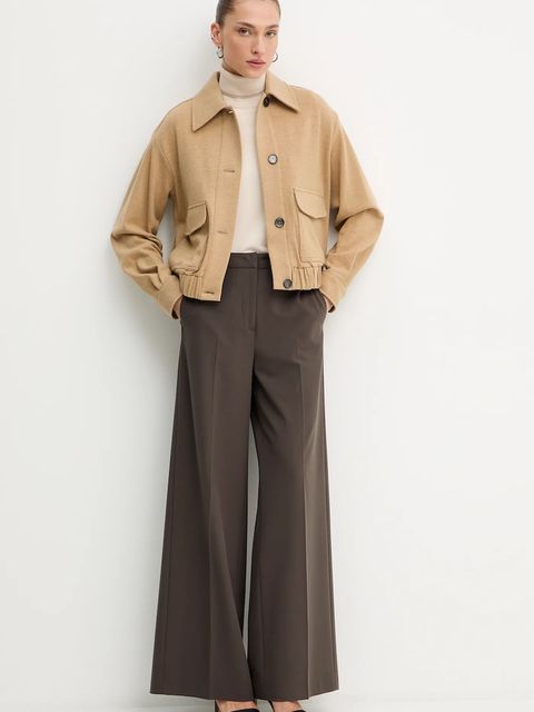 Marella kurtka z dodatkiem wełny Emme by Marella kolor beżowy przejściowa 2525906081200