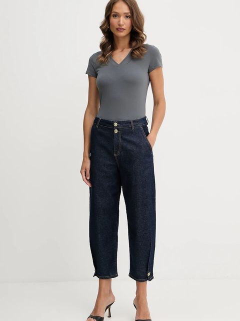 Armani Exchange t-shirt damski kolor szary XW001355 AF16294 - zdjęcie produktu nr 2