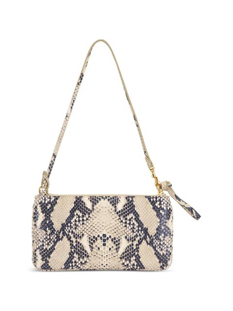 Balenciaga Rodeo snake-effect leather shoulder bag - Neutrals - zdjęcie produktu nr 2