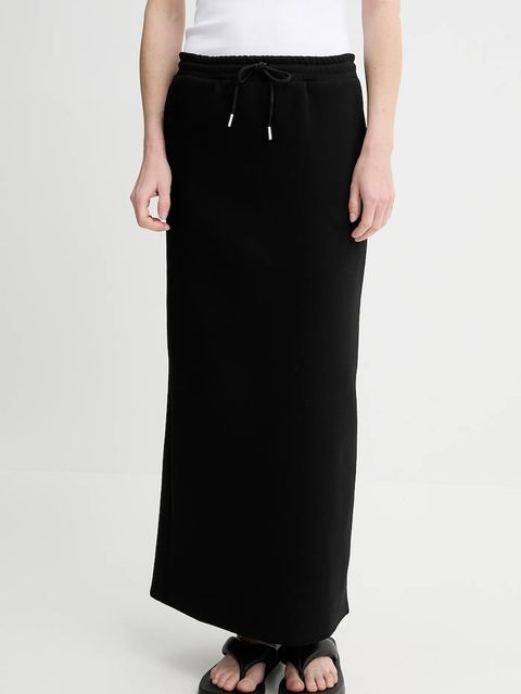 Gestuz spódnica kolor czarny maxi prosta 10910115