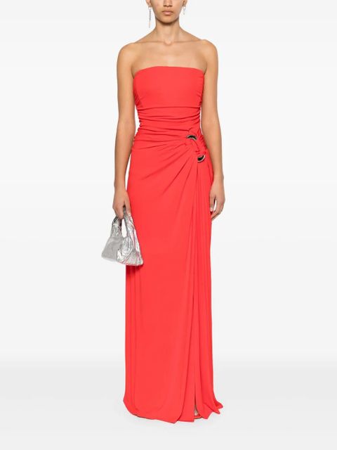 Simkhai Emma gown - Red - zdjęcie produktu nr 2