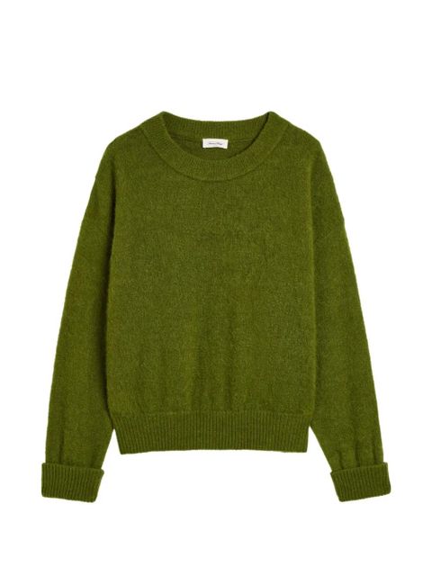 American Vintage Vitow cuffed sweater - Green - zdjęcie produktu nr 1