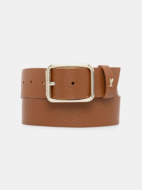 Patrizia Pepe pasek skórzany damski kolor brązowy CW6409 L001 - zdjęcie produktu nr 1