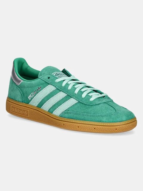 adidas Originals sneakersy zamszowe Handball Spezial ST W kolor zielony JS2908 - zdjęcie produktu nr 1