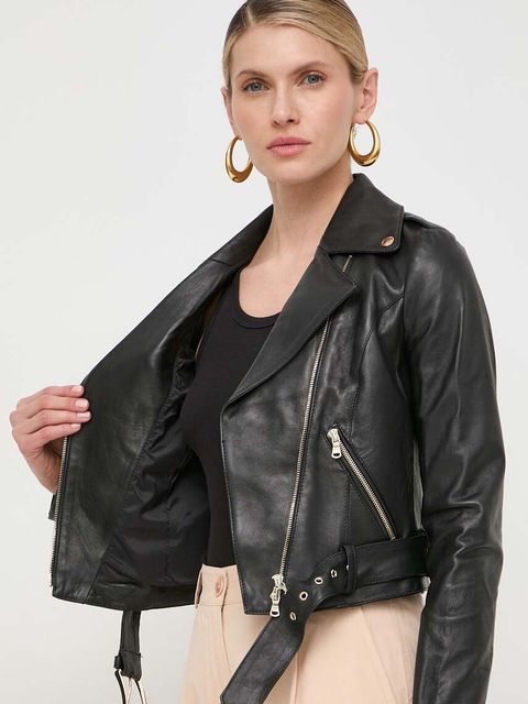 Patrizia Pepe ramoneska skórzana