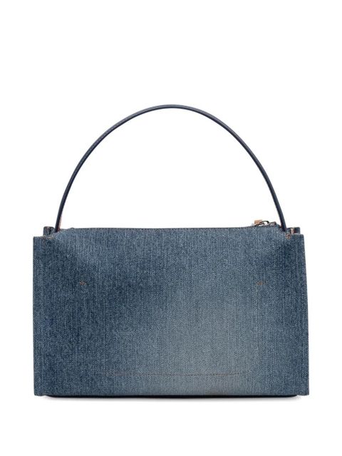 JW Anderson Loafer denim tote bag - Blue - zdjęcie produktu nr 2