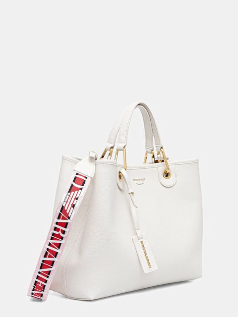 Emporio Armani torebka kolor biały EW000360 AF12103 - zdjęcie produktu nr 2