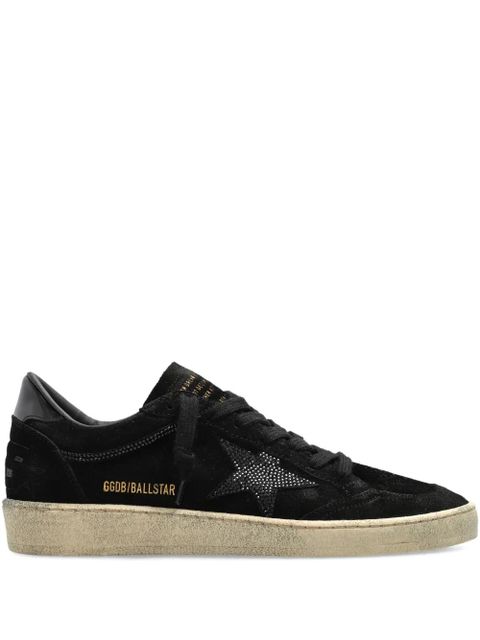 Golden Goose suede logo-detail sneakers - Black - zdjęcie produktu nr 1