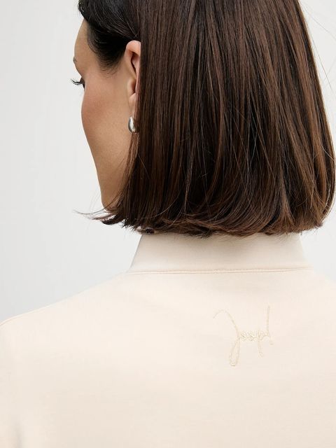 Joop! bluza damska kolor beżowy gładka 30100415