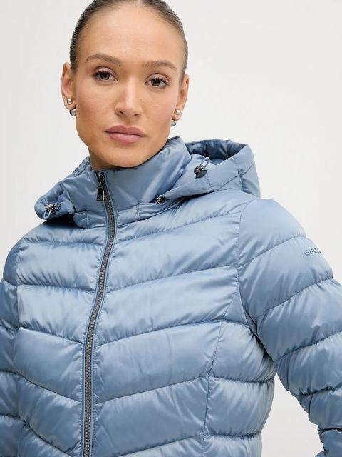 Geox kurtka ZOSMA kolor niebieski zimowa W5628Z T3274