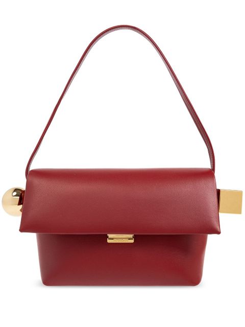 Jacquemus Le Rond Carre shoulder bag - Red - zdjęcie produktu nr 1