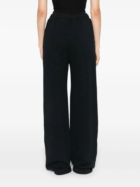 ROTATE BIRGER CHRISTENSEN organic cotton track trousers - Black