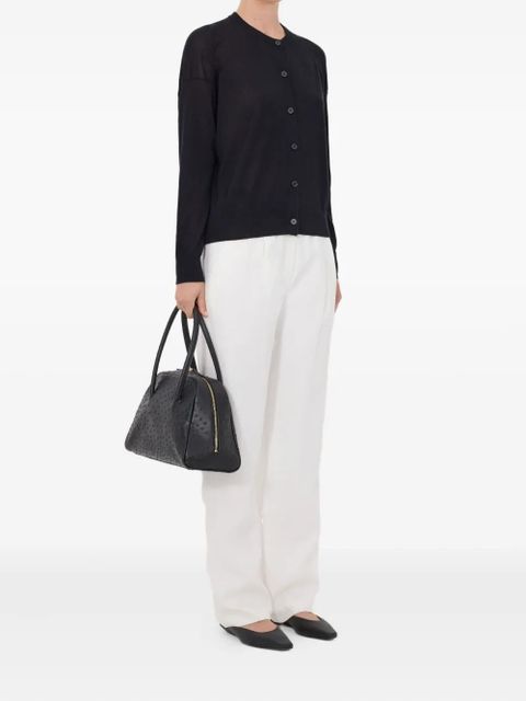 LouLou de Saison KITA buttoned drop-shoulder cardigan - Black