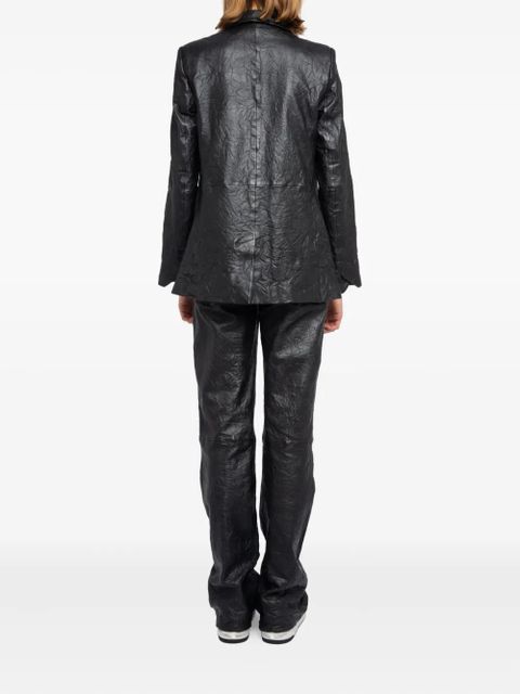 Zadig&Voltaire single-breasted tailored blazer - Black