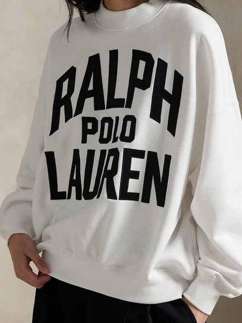 Polo Ralph Lauren bluza damska kolor biały z nadrukiem 211978147