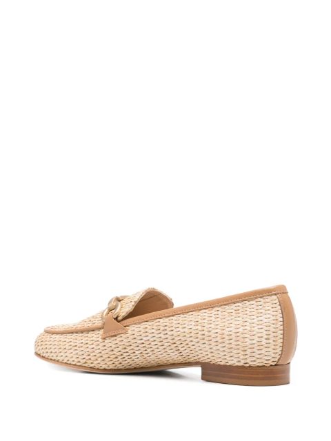 Casadei horsebit-detail loafers - Neutrals