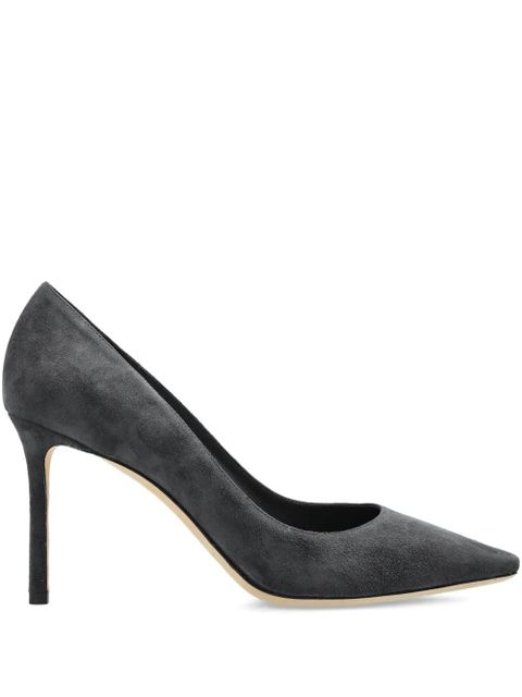 Jimmy Choo 90mm Romy pointed pumps - Grey - zdjęcie produktu nr 1