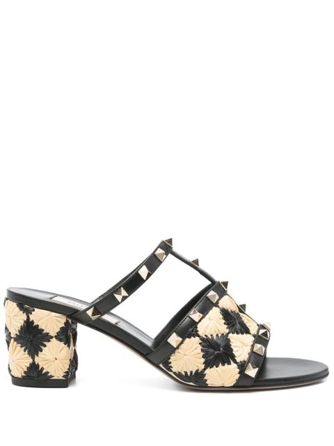 Valentino Garavani 60mm Rockstud sandals - Black - zdjęcie produktu nr 1