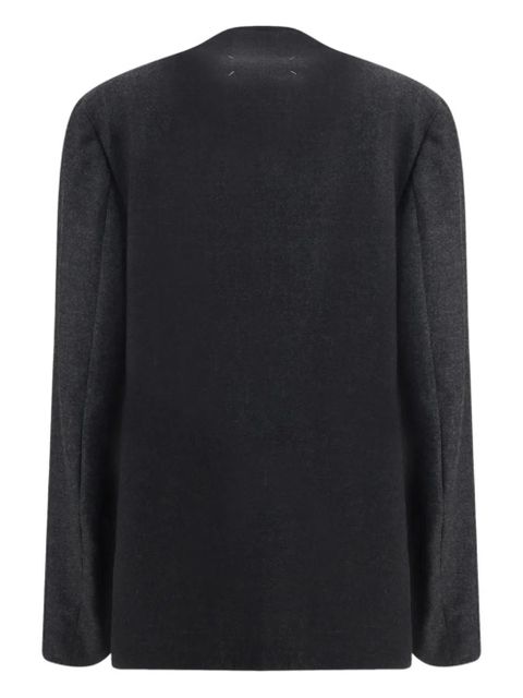 Maison Margiela open-front wool jacket - Grey