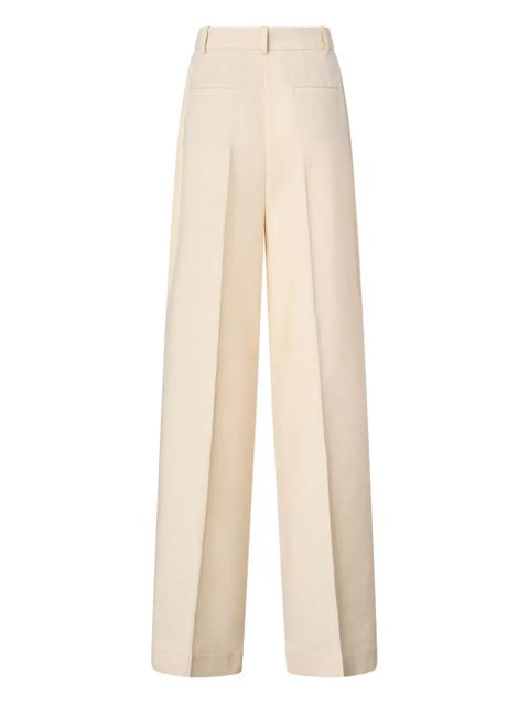PINKO pleated wide-leg trousers - Neutrals - zdjęcie produktu nr 2