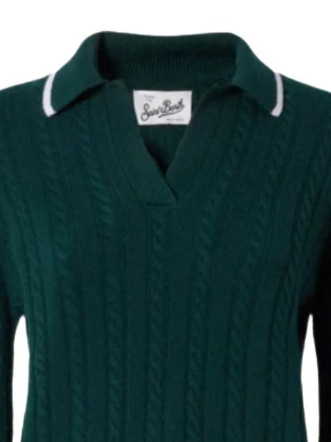 MC2 Saint Barth Clichy cable-knit sweater - Green