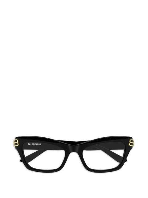 Balenciaga rectangle-frame glasses - Black - zdjęcie produktu nr 1