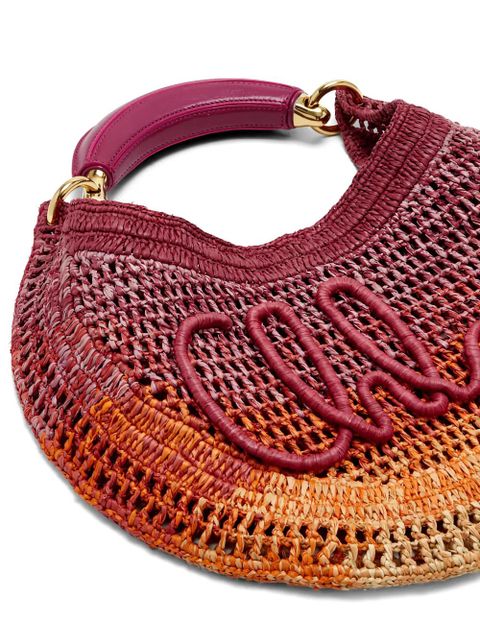 Chloé Summer Banana sunset-effect shoulder bag - Pink