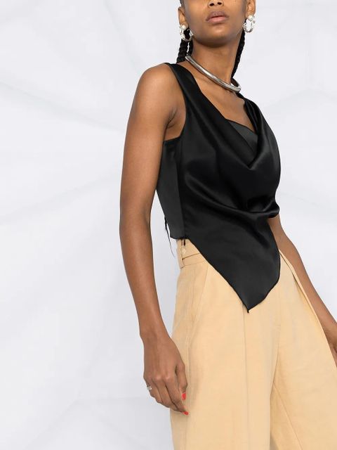 Nanushka Petra blouse - Black