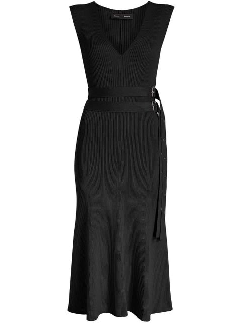 Proenza Schouler Madeline midi dress - Black